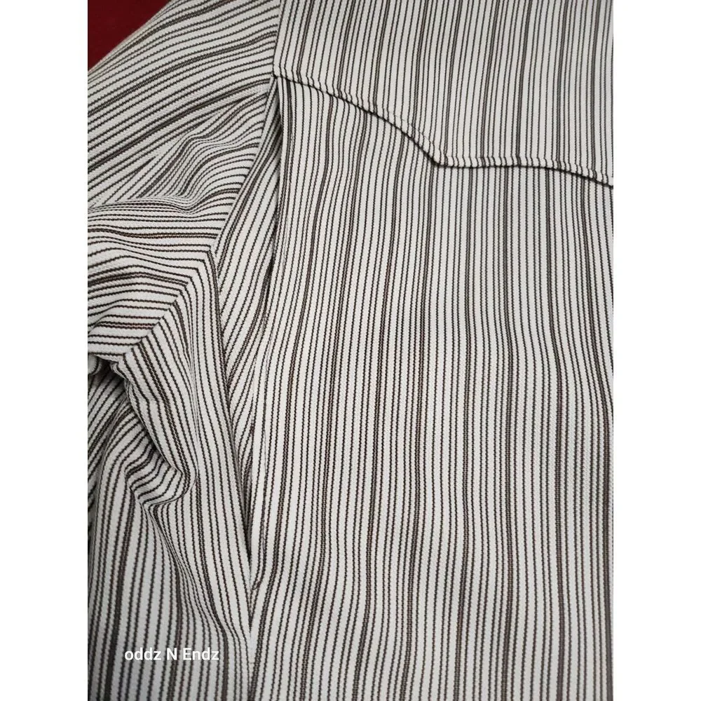 Niver‎ Western Wear Mens Striped Blazer Jacket 38